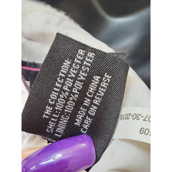 Love Love Love Women's White Polyester Long Sleeve Top & Pant 2 Pc's Medium - Picture 12 of 15